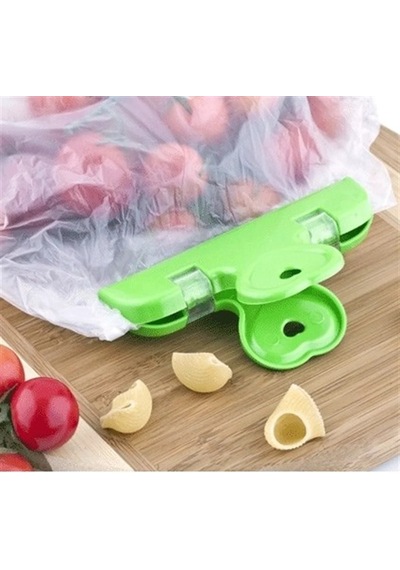 2&apos Li Pratik Torba Paket Ve Poşet Kapatıcı Kilitli Klips Mandal Go-53-vice 03653
