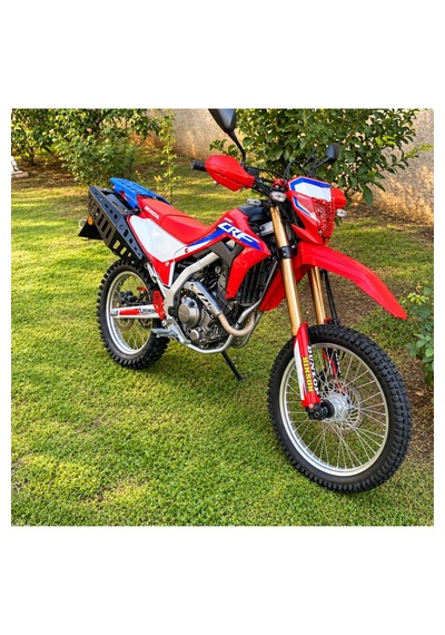 Honda Crf250l / Crf250 Rally 2021 2026 Uyumlu Yan Çanta Demiri Egzoz Koruma