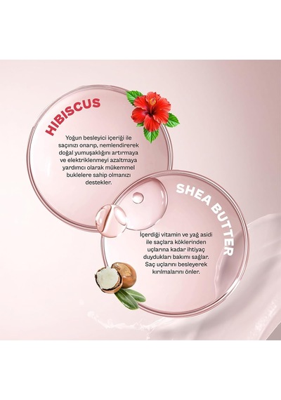 Urban Care Hibiscus &amp Shea Butter Bukle Belirginleştirici Saç Bakım Şampuanı, 350 Mililitre, Vegan