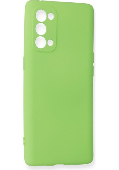 Ilkeshop Newface Oppo Reno 5 Pro Kılıf First Silikon - Yeşil