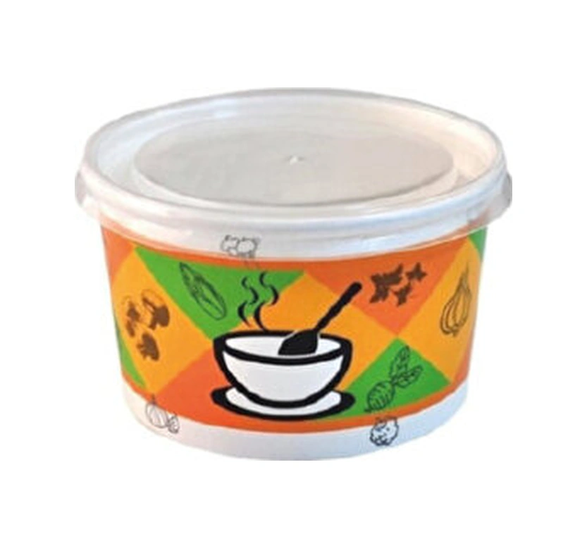14 Oz Çorba Kasesi + Kapak - 100 Adet Diğer