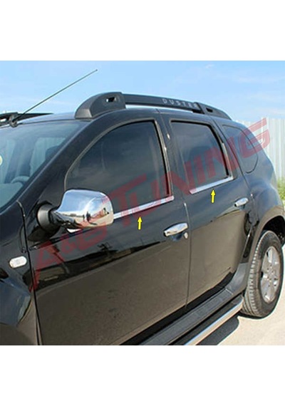 Dacia Duster Krom Cam Çıtası Tk 2010-2017 Arası Paslanmaz Çelik N11.4533