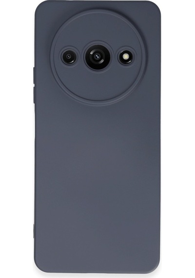 Xiaomi Redmi A3 4g Uyumlu Kılıf Nano İçi Kadife Silikon - Gri