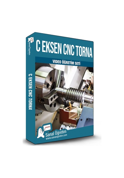 C Eksen CNC Torna Video Ders Eğitim Seti