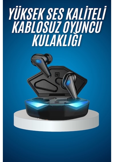 Bluetooth - 91 - Kulaklık Oyuncu Kulaklığı Rgb Işıklı Oyunlarda - Csmo-tex - Düşük Gecikme