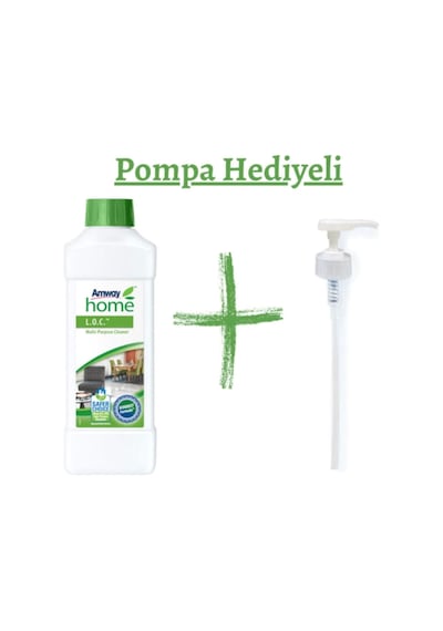 Amway Loc Çok Amaçlı Temizleyici - Pompa Hediyeli