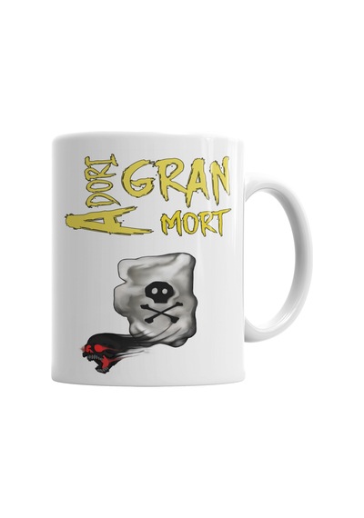 Sudden Death Rune Adori Gran Mort Kupa Bardak Porselen Karışık