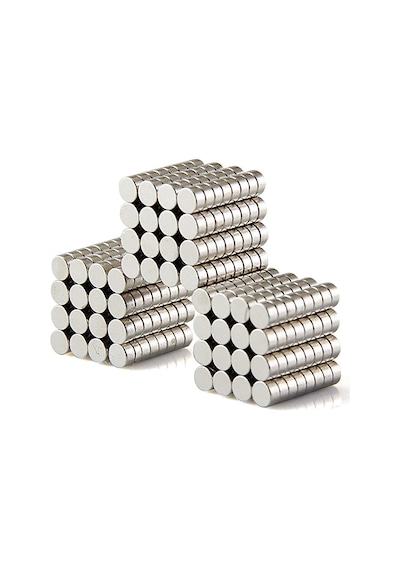150 Adet Çap 6Mm X Kalınlık 2Mm Yuvarlak Güçlü Neodyum Mıknatıs N11.2590