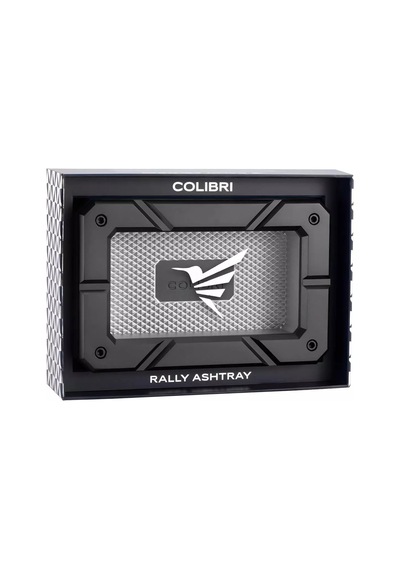 Colibri Rally Ashtray Siyah - Gümüş Puro Küllüğü