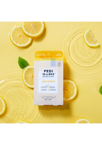 Pedı In A Box Deluxe 4 Adımlı Pedikür Seti- Limon