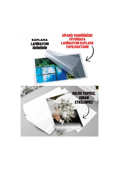 Miracix 16 Adet 7x10 Cm Laminasyon Kaplama Pvc Filmi Genel