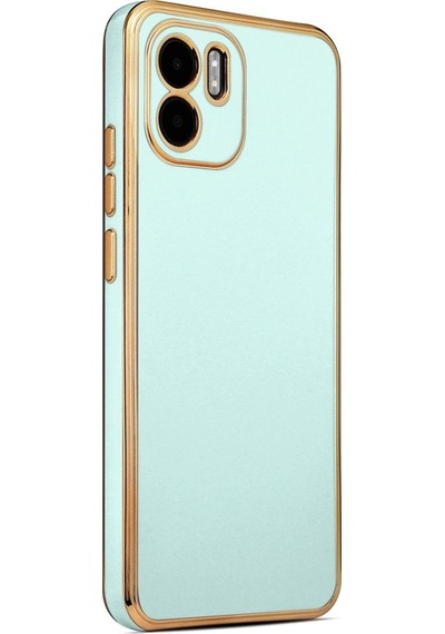 Xiaomi Redmi A1 Kılıf Zore Bark Kapak Mavi Açık