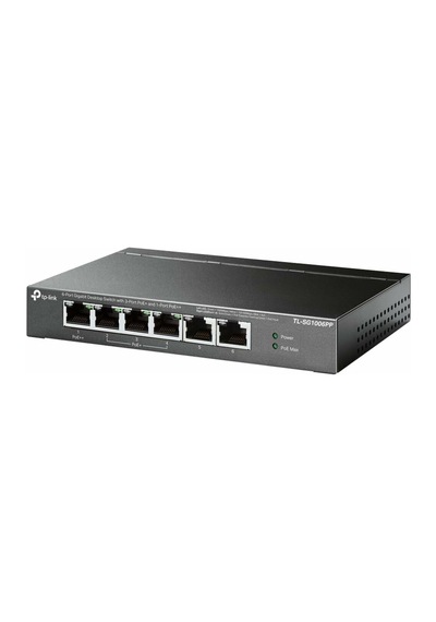 Tp-Link TL-SG1006PP 5 Port 4 Port Poe+ 10-100-1000 Mbps Çelik Kasa Switch