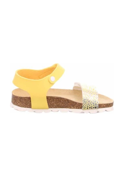 Superfit 4-00123 Kız Çocuk Sarı Mantar Sandalet Sarı
