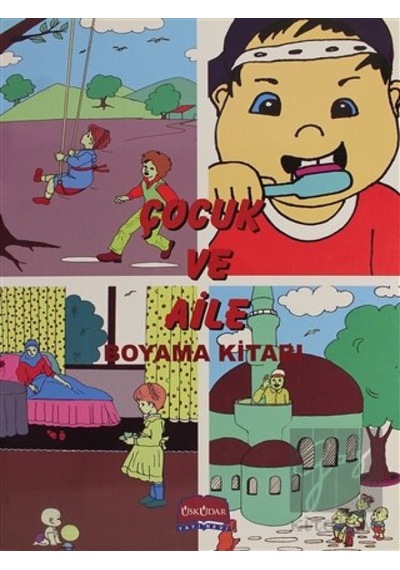 Çocuk ve Aile Boyama Kitabı Üsküdar Yayınevi  -  Üsküdar Yayınevi
