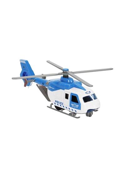 Çek Bırak Metal Helikopter 20 Cm - Mavi Lisinya
