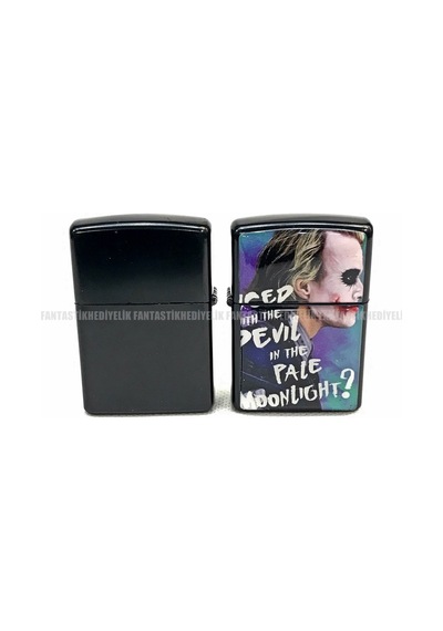 Joker Mat Siyah Kapaklı Benzinli Çakmak N11.1174