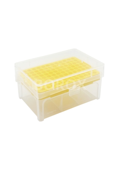Boş Pipet Ucu Kutusu 2-200ul İçin Mikropipet Tip Box 96'lı