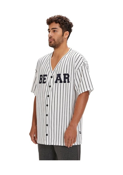 Bad Bear 24.01.30.001 Homer Shirt Beyaz 001