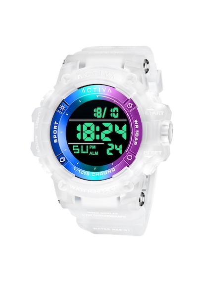 Invicta X Activa Summit Dijital Erkek Kol Saati - 50 Mm - Şeffaf Beyaz