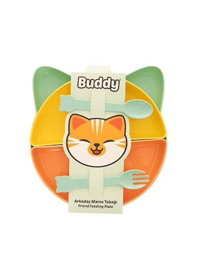 Kitty Mama Tabağı - 7 Parça Tropik 2 Adet