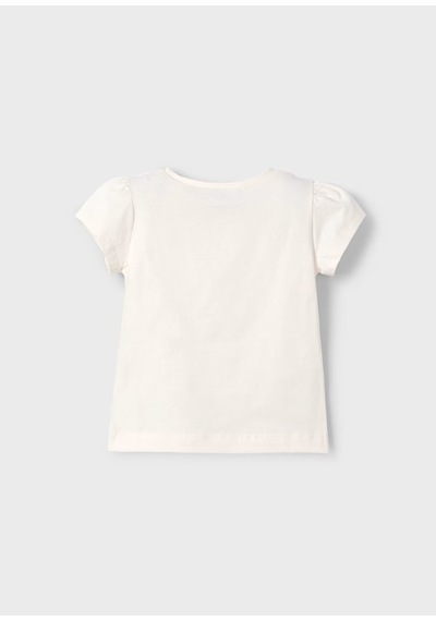 Mayoral Kız Çocuk Yelekli T-shirt 3007y25 Ekru