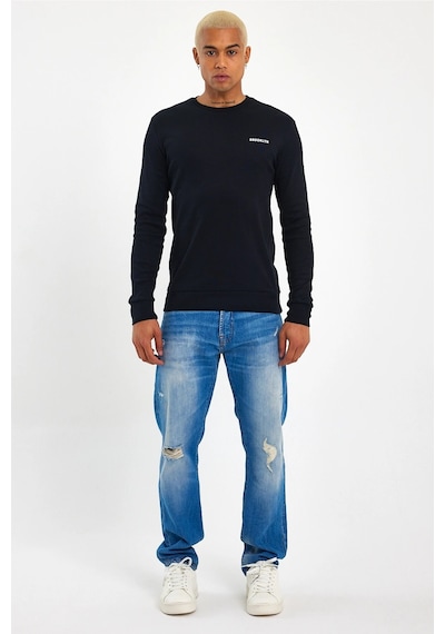 Erkek Bisiklet Yaka Slim Fit Sweatshirt Spr2019k18 001