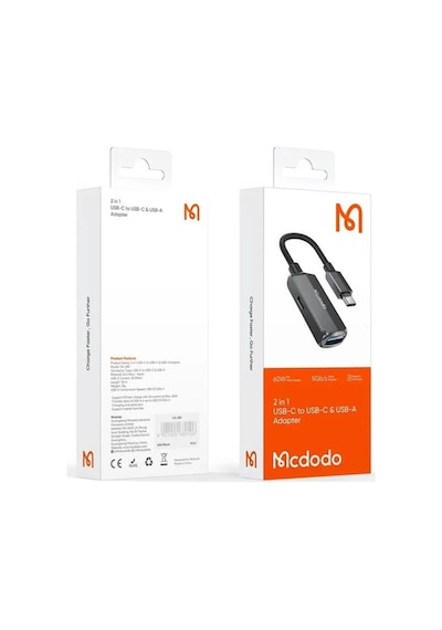 Mcdodo Ca-2830 2in1 Usb Typec+usb-a 3.0 Dönüştürücü