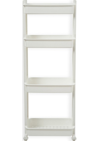 Modern 4'lü Organizer Ve Oyuncak Rafı Çok Renkli