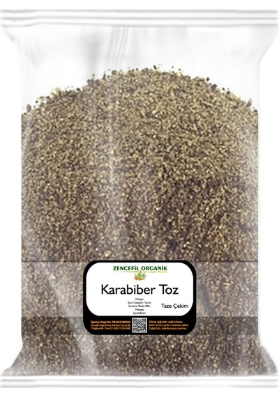 Zencefil Organik Karabiber Toz 250 G