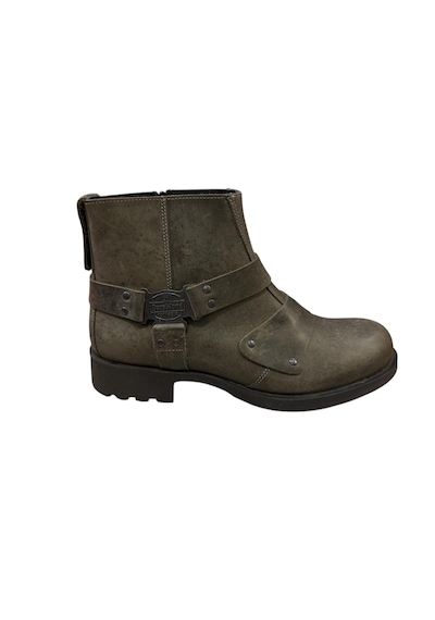 Darkwood 4619 Hakiki Nubuk Deri Fermuarlı Erkek Füme Bot 45 Füme