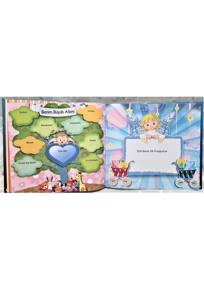 Cmfwebstore Bebek Güncesi Anı Defteri 68 Sayfa 27X30 Cm