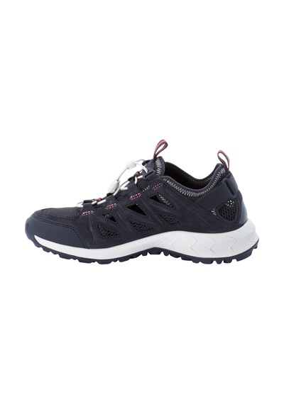 Jack Wolfskin WOODLAND 2 HYBRID LOW W dark blue / pink Koyu Mavi - Pembe