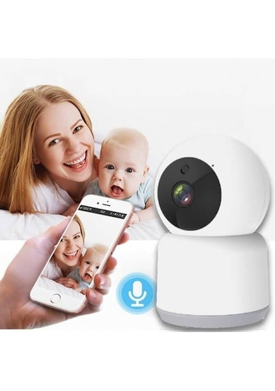 Cata - Akıllı Ip Kamera 360 Dönebilen Gece Görüşlü Ct-4050