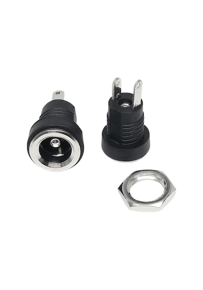 5.5mm X 2.1mm Dc Power Soket İnce