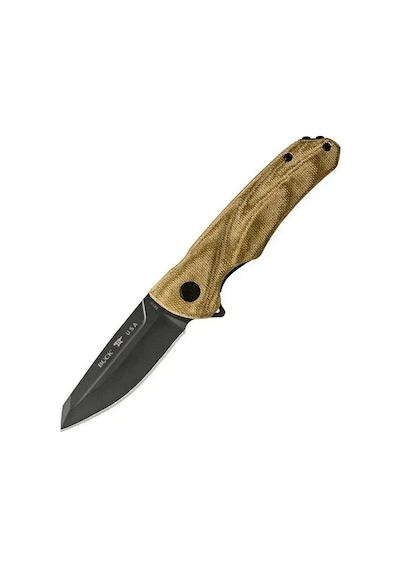 Buck 843 Sprint Ops Kamp Çakı, Yeşil Çok Renkli