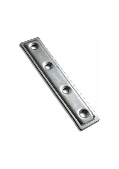 Düz Demir Gönye Köşebent, Metal Lama Montaj Demiri, Mobilya Dolap Raf Masa Köşe Bağlantı Aparatı, 16x80mm, 25 A Diğer
