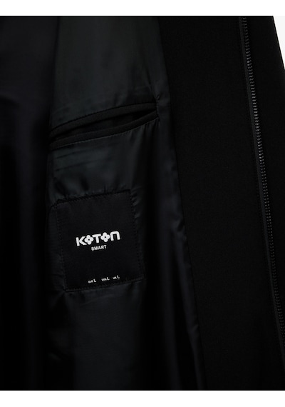 Koton Slim Fit Uzun Kollu Gömlek Yaka Fermuarlı Bomber Ceket Siyah 6wam20008ıw Siyah Koton Slim Fit Uzun Kollu Gömlek Yaka Fermuarlı Bomber Ceket Siyah 6wam20008ıw Siyah