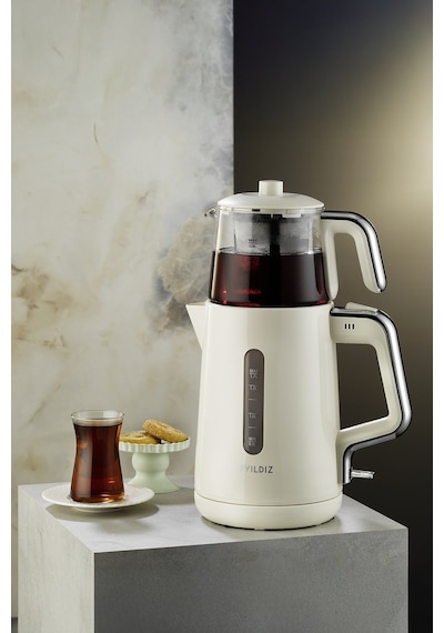 Aryıldız Tea Perfect Çay Makinesi Siyah-krom