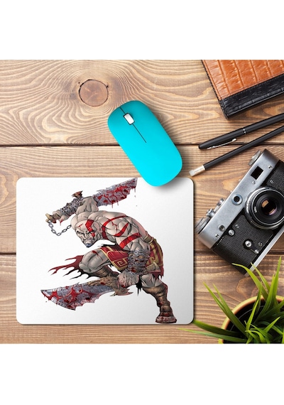 Ascension God Of War Kratos 1baskılı Mouse Pad Mousepad.jpg