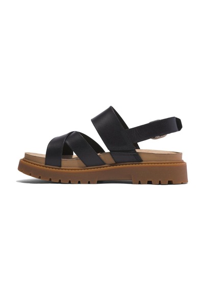 Timberland Clairemont Way Backstrap Sandal Kadın Sandaleti Tb0a61trw021 Siyah