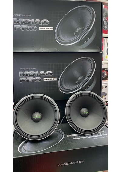 Apocalypse Ap-m81ac Pro-600ww Max-300w Rms-profesyonel-üst Seri-20 Cm Mirange Hoparlör