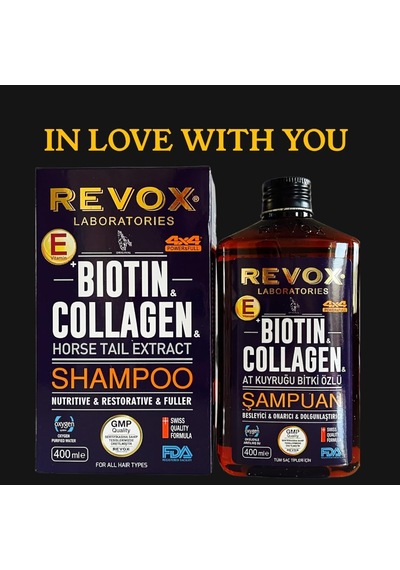 Biotin & Collagen Şampuan, 400 Ml