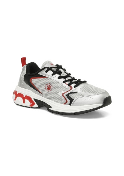 Lumberjack Chuck 4pr Gri Erkek Sneaker Gri-kırmızı Gri - Kırmızı