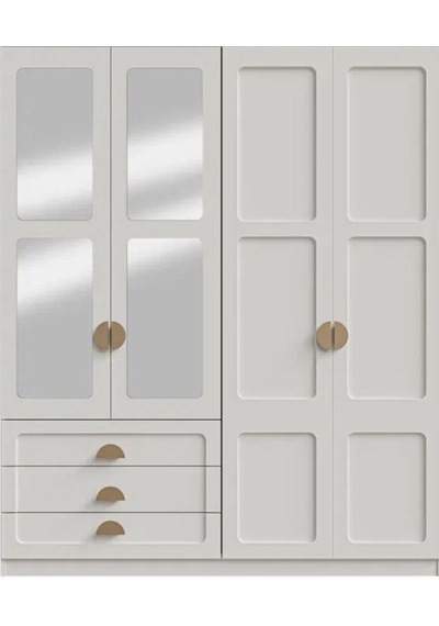 Atlantik Mdf 4 Kapaklı Dolap Aytaşı