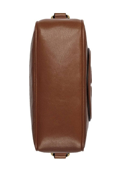 Gucci Blondie Small Leather Shoulder Bag Kahverengi