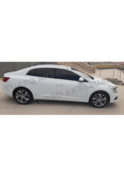 S-Dizayn  Renault Megane 4 Sd Krom Cam Çerçevesi 12 Prç 2016 ve Üzeri