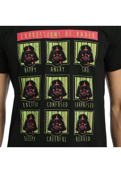 Bant Giyim - Star Wars Darth Vader Siyah Erkek T-Shirt Tişört