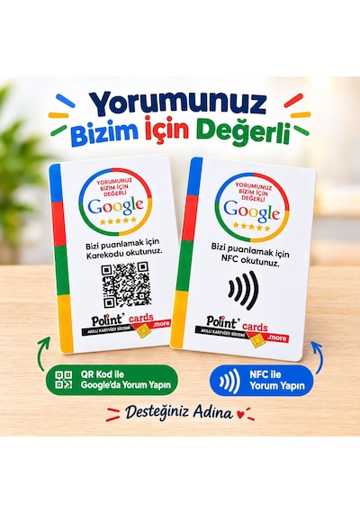 Nfc Google Yorum Kartı