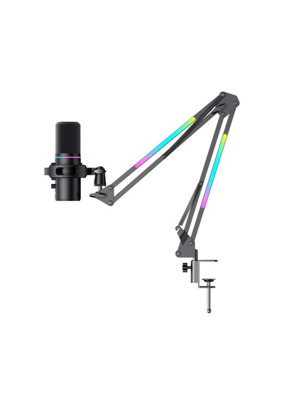 Gamenote Gk60 Pro Rgb Profesyonel Oyuncu Ve Yayıncı Mikrofonu - Rgb Standlı Usb Mikrofon
